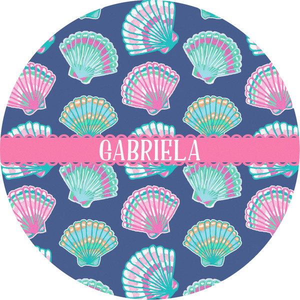 Custom Preppy Sea Shells Multipurpose Round Labels - 2" (Personalized)