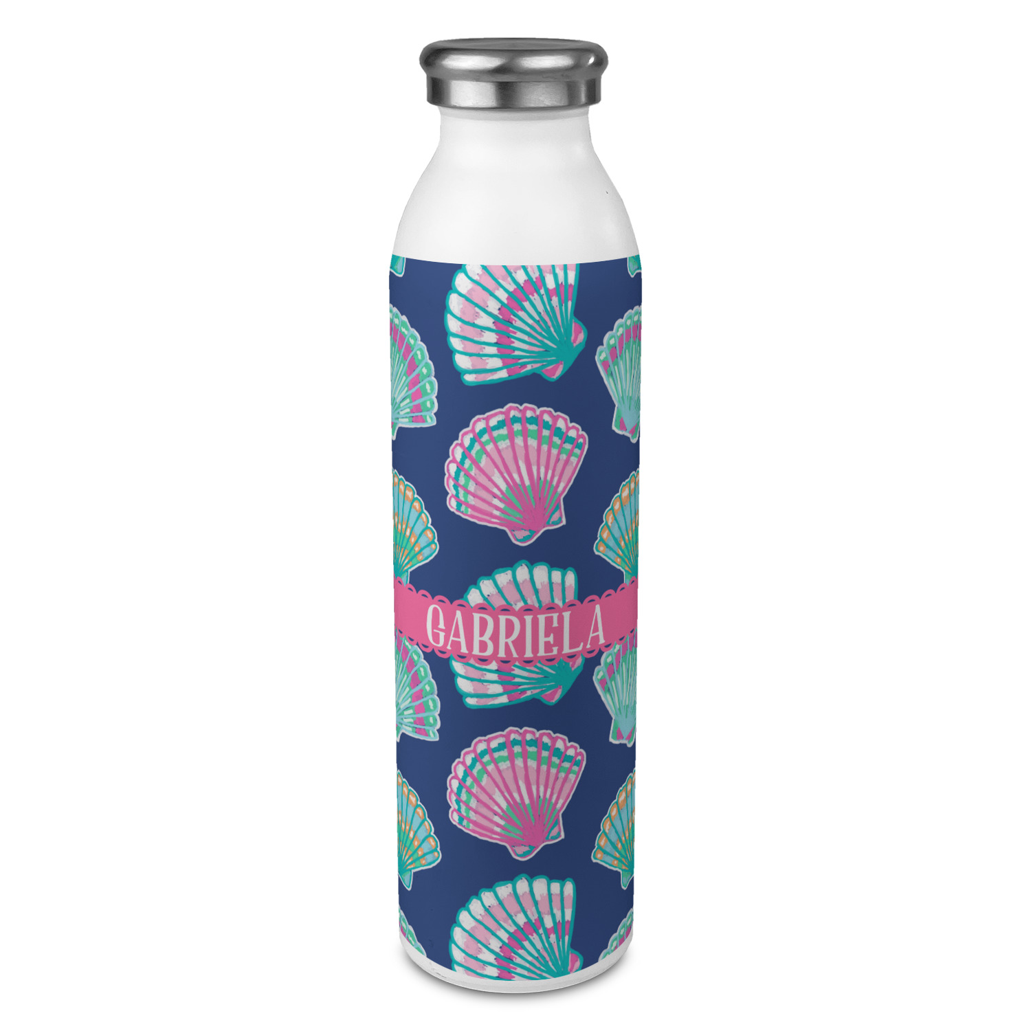 Custom Preppy 20oz Stainless Steel Water Bottle - Full Print (Personalized)