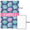 Preppy Sea Shells 20x30 - Matte Poster - Front & Back