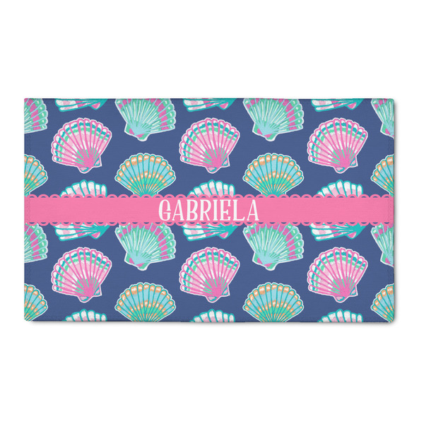 Custom Preppy Sea Shells 3' x 5' Patio Rug (Personalized)