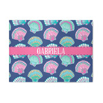 Preppy Sea Shells 5' x 7' Patio Rug (Personalized)