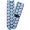 Preppy Sea Shells Adult Crew Socks - Single Pair - Front and Back