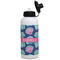 Preppy Sea Shells Aluminum Water Bottle - White Front