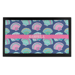 Preppy Sea Shells Bar Mat - Small (Personalized)