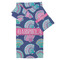 Preppy Sea Shells Bath Towel Sets - 3-piece - Front/Main