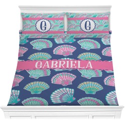 Preppy Sea Shells Comforter Set - Full / Queen (Personalized)