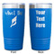 Preppy Sea Shells Blue Polar Camel Tumbler - 20oz - Double Sided - Approval