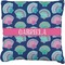 Sea Shells Burlap Pillow 24"