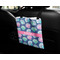 Preppy Sea Shells Car Bag - In Use