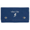 Preppy Sea Shells Cards & Dice Set - Navy Blue - Front