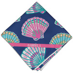 Preppy Sea Shells Cloth Dinner Napkin - Single w/ Name or Text