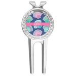 Preppy Sea Shells Golf Divot Tool & Ball Marker (Personalized)