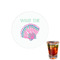 Preppy Sea Shells Drink Topper - XSmall - Single with Drink