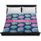 Preppy Sea Shells Duvet Cover - King - On Bed - No Prop