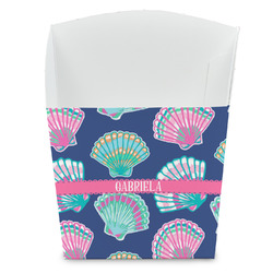 Preppy Sea Shells French Fry Favor Boxes (Personalized)