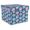 Preppy Sea Shells Gift Boxes with Lid - Canvas Wrapped - X-Large - Front/Main