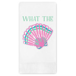 Preppy Sea Shells Guest Paper Towels - Full Color (Personalized)