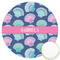 Preppy Sea Shells Icing Circle - Large - Front