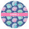 Preppy Sea Shells Icing Circle - Large - Single