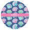 Preppy Sea Shells Icing Circle - XSmall - Single