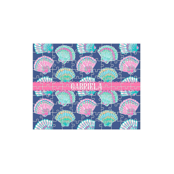 Custom Preppy Sea Shells 110 pc Jigsaw Puzzle (Personalized)