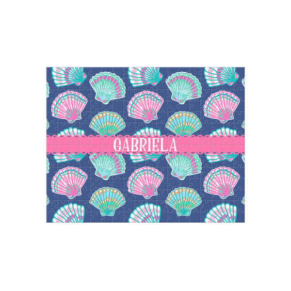 Custom Preppy Sea Shells 252 pc Jigsaw Puzzle (Personalized)