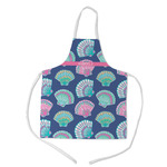 Preppy Sea Shells Kid's Apron - Medium (Personalized)