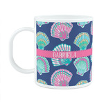 Preppy Sea Shells Plastic Kids Mug (Personalized)