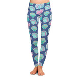 Preppy Sea Shells Ladies Leggings - Extra Large