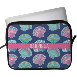 Preppy Sea Shells Laptop Sleeve / Case - 15" (Personalized)