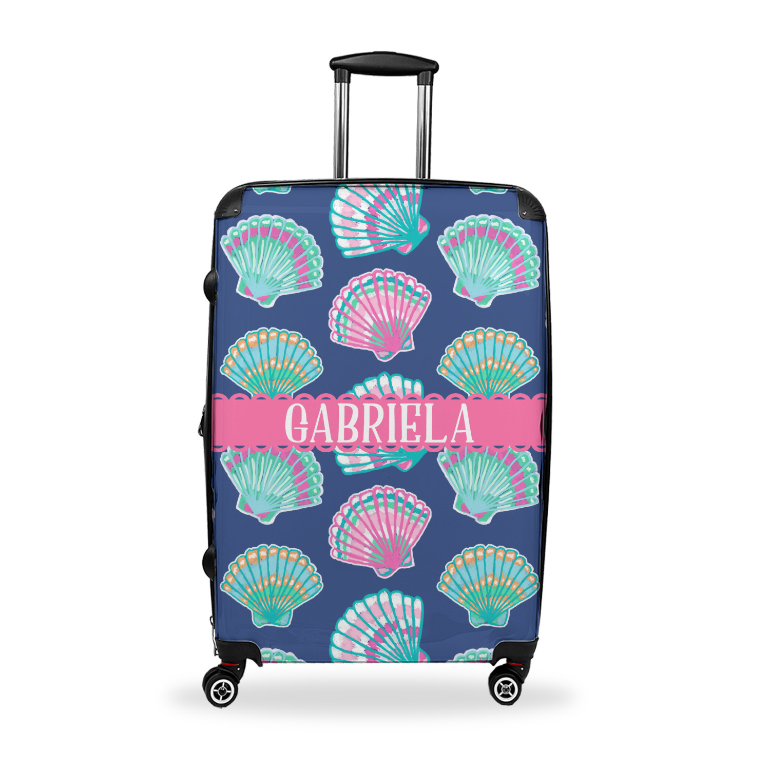 Preppy Sea Shells Suitcase - 28