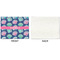 Preppy Sea Shells Linen Placemat - APPROVAL Single (single sided)