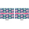 Preppy Sea Shells Linen Placemat - APPROVAL (double sided)