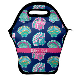 Preppy Sea Shells Lunch Bag w/ Name or Text