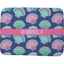 Preppy Sea Shells Memory Foam Bath Mat - 48"x36" (Personalized)