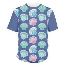 Preppy Sea Shells Men's Crew T-Shirt - X Large