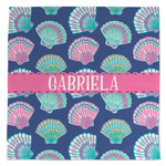 Preppy Sea Shells Microfiber Dish Towel (Personalized)