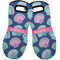 Preppy Sea Shells Neoprene Oven Mitt -Set of 2 - Front