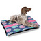 Preppy Sea Shells Outdoor Dog Beds - Large - IN CONTEXT