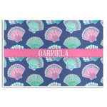 Preppy Sea Shells Disposable Paper Placemats (Personalized)