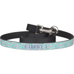 Preppy Sea Shells Dog Leash (Personalized)