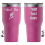 Preppy Sea Shells RTIC Tumbler - Magenta - Laser Engraved - Double-Sided (Personalized)