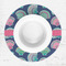 Preppy Sea Shells Round Linen Placemats - LIFESTYLE (single)