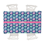 Preppy Sea Shells Tablecloth - 58"x102" (Personalized)