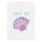 Preppy Sea Shells White Treat Bag - Front View