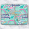 Preppy Sea Shells Wrapping Paper Roll - Matte - Wrapped Box