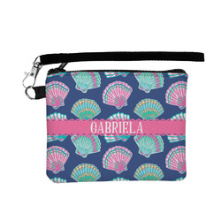 Preppy Sea Shells Wristlet ID Case w/ Name or Text