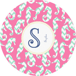 Sea Horses Multipurpose Round Labels - 1" (Personalized)