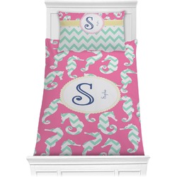 Sea Horses Comforter Set - Twin (Personalized)