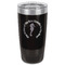 Sea Horses Black Polar Camel Tumbler - 20oz - Front